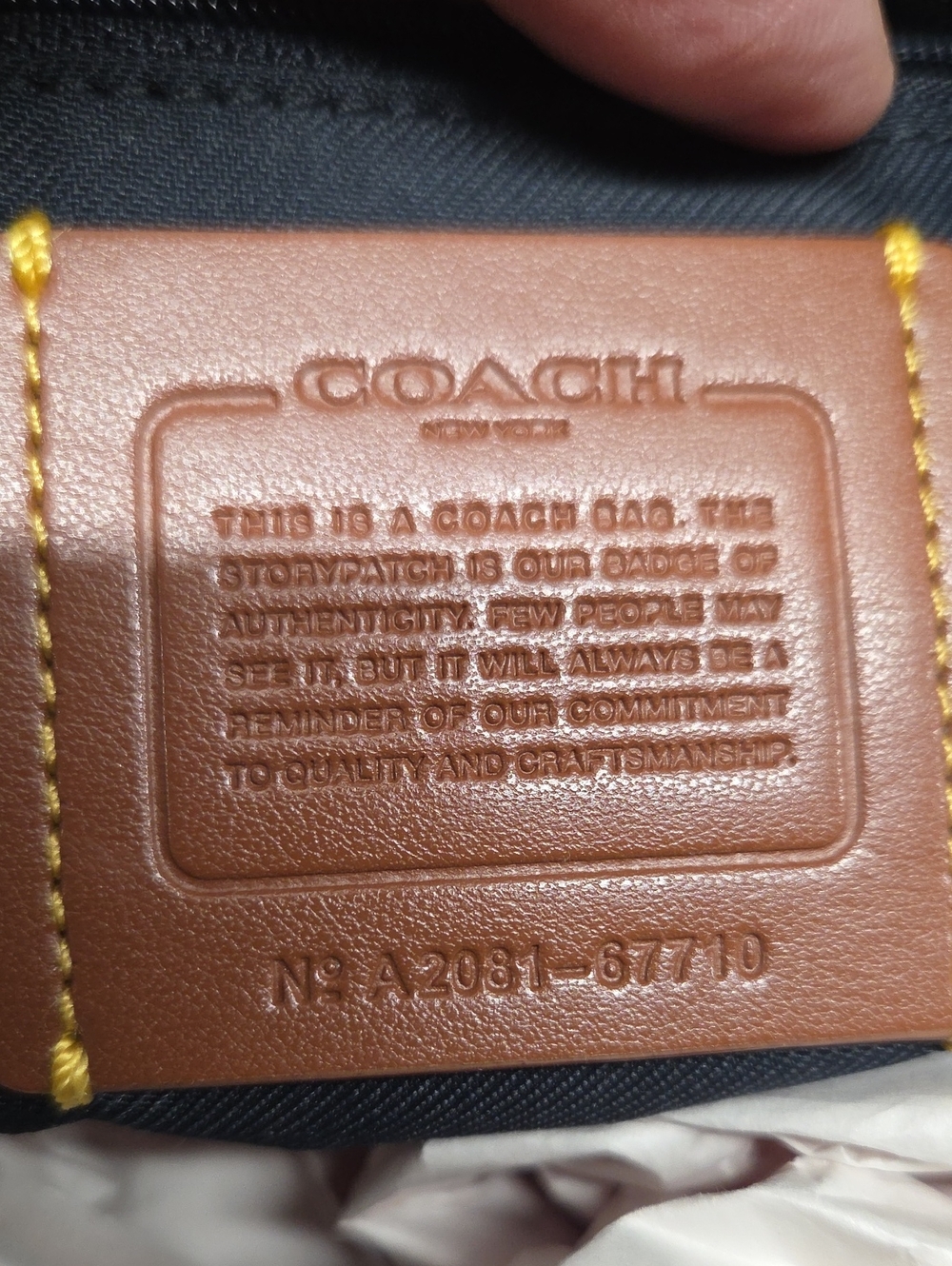 Coach Drew Satchel Pebbled Leather in Navy With Gun Metal Hardware - Picture 10 of 11